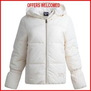 Insulated Water Resistant Puffer Jacket with Faux Fur Lining